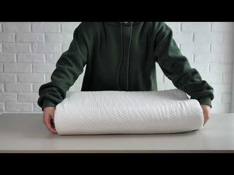 UTTU Tilde - Adjustable Memory Foam Pillow, Neck Support for all Sleepers, CertiPUR-US