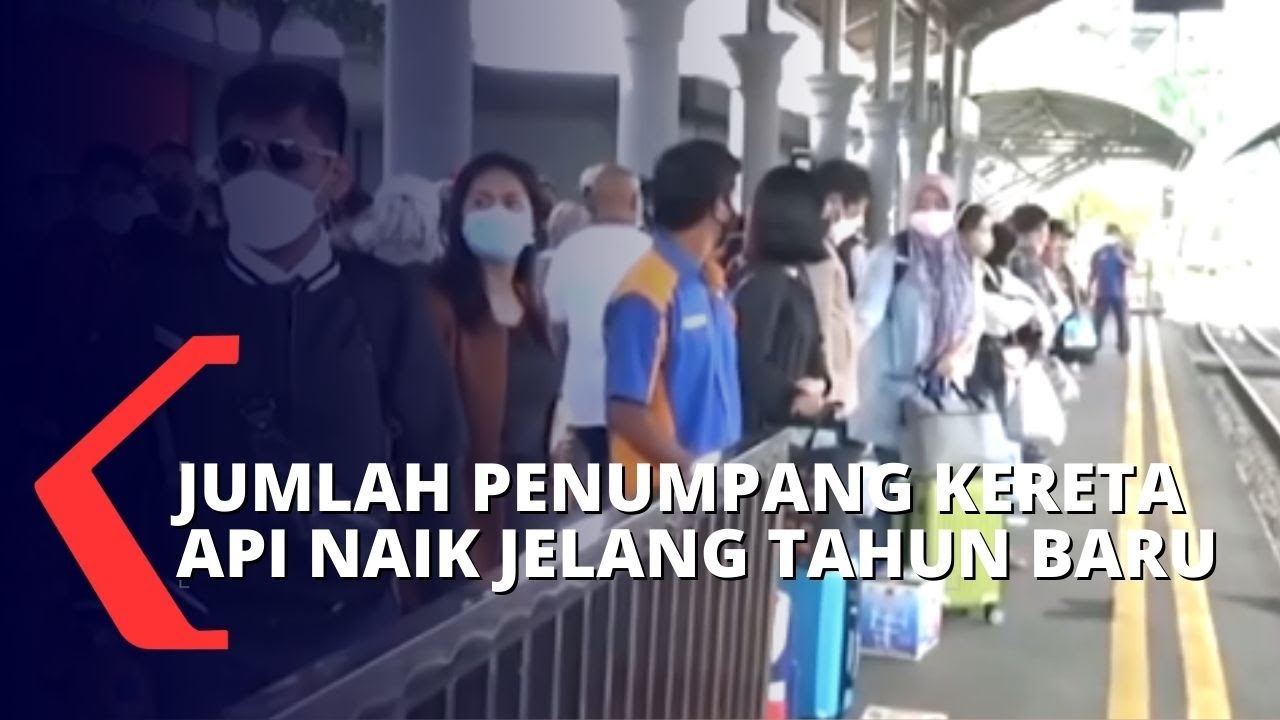 Penumpang Kereta Api Jarak Jauh Meningkat Sejak Libur Natar Hingga Menjelang Akhir Tahun!