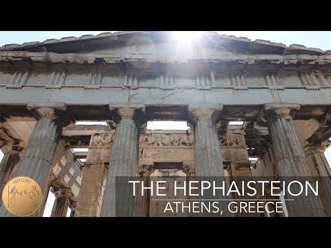 The Hephaisteion | Temple of Hephaestus | Agora of Athens | 4K