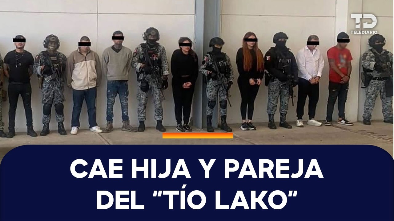 Capturan a la hija y pareja de ‘El Tío Lako’ junto a presuntos miembros del CJNG en Michoacán