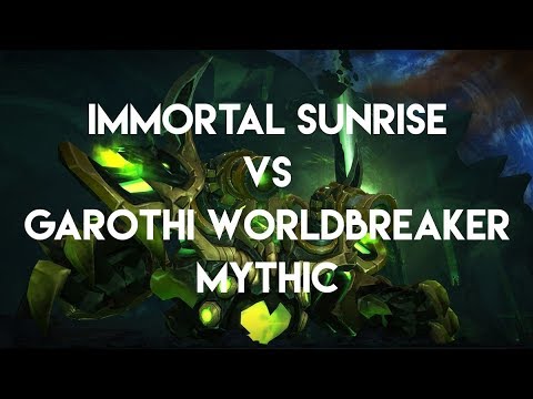 Immortal Sunrise vs Garothi Worldbreaker Mythic - Affliction Warlock PoV