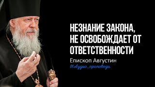 Незнание закона, не освобождает от ответственности