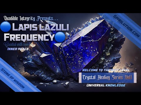 (Kristallheilungsmusik) ⭐ Lapislazuli-Frequenz ⭐ (1111 Hz + 963 Hz + 741 Hz)