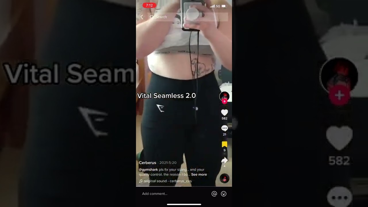 Gymshark's Sizing Issue