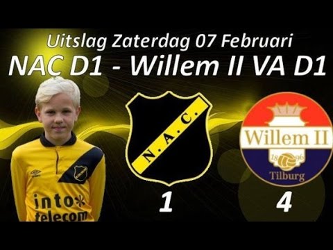 Dé video analist: Samenvatting Willem II D1 te sterk voor NAC Breda D1