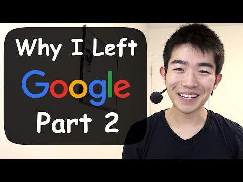 為什麼我離開了谷歌，全職（而不是兼職）做一個YouTuber？ (Why I Left Google To Be A YouTuber FULL-TIME (and NOT part-time!))