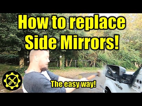 2004 - 2014 Ford F150 Side Mirror removal and installation!