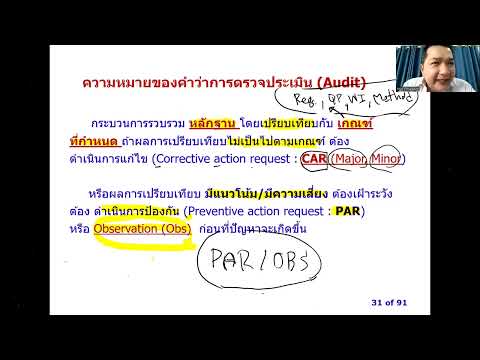 EP 3 :17025 เทคนิคการตั้งคำถามตรวจ Horizontal audit (ตรวจด้านบริหาร : Management audit)