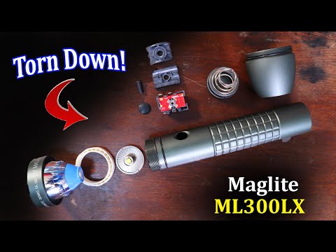 Maglite ML300LX Tear Down & Reassembly (Full Breakdown)