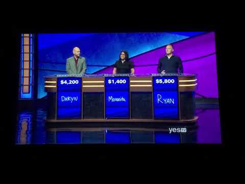 Double Jeopardy, Daryn Firicano Day 3 - 2nd Daily Double (10/21/19)