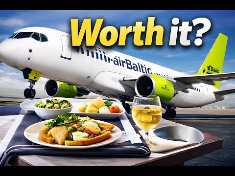 👉 airBaltic Business Class Review – Airbus A220 | Frankfurt to Oslo