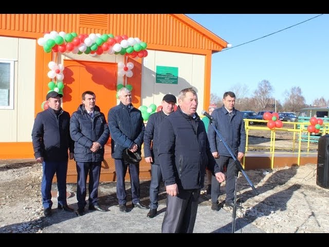 Открытие модульного ФАП в селе Новый Чекурск Дрожжановского района