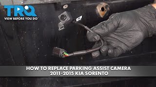 How to Replace Parking Assist Camera 2011-2015 Kia Sorento
