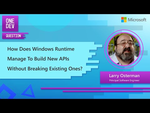 How does Windows Runtime manage to build new APIs without breaking existing ones?