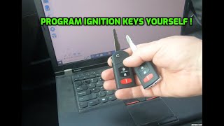PROGRAM IGNITION KEYS AND KEYLESS ENTRY REMOTES AT HOME WITH "FORSCAN" ~ FOR FORD & MAZDA VEHICLES ~