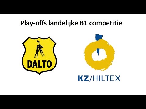 Play-offs B-jeugd Dalto - KZ / Hiltex