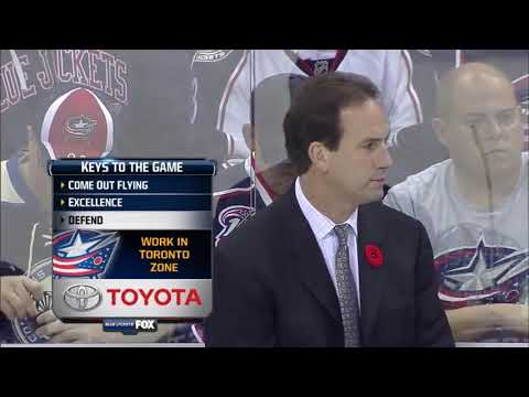 NHL  Nov.03/2011  Toronto Maple Leafs - Columbus Blue Jackets