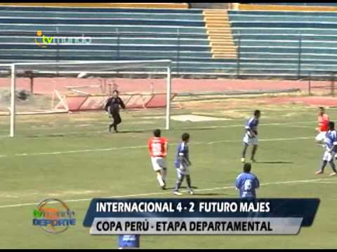 Internacional 4 - 2 Futuro Majes -  Copa Perú - etapa departamental -  Tvmundo Deportes 2013