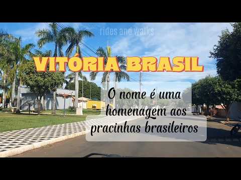 Vitória Brasil / SP • Passeio pelas ruas da cidade