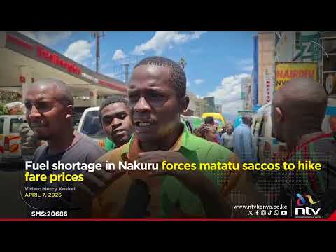 Fuel shortage in Nakuru forces matatu saccos to hike fare prices