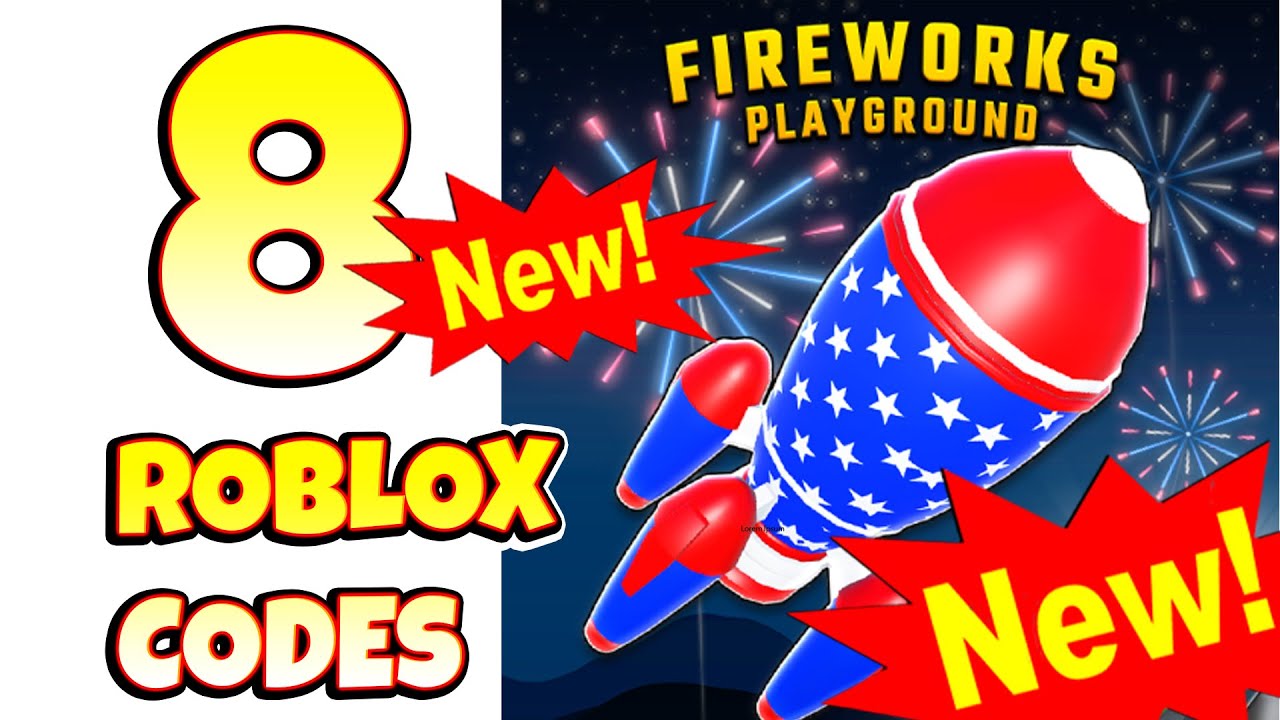 Fireworks Playground codes