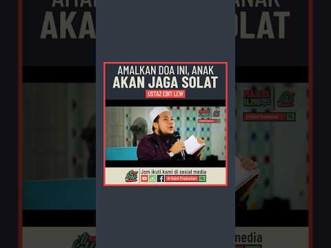 Amalkan Doa Ini, Anak Akan Jaga Solat #shopee #shopeeytdeals