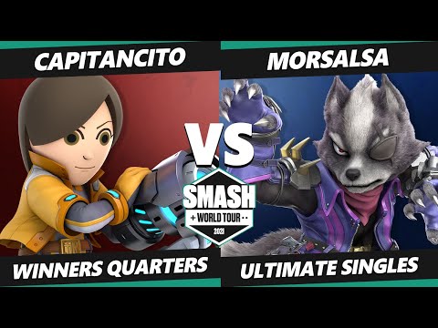 SWT CASO Online Qualifier Match - Capitancito (Mii Gunner) Vs. Morsalsa (Wolf) SSBU Ultimate