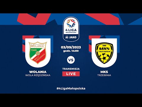 LIVE: Wolania Wola Rzędzińska - MKS Trzebinia