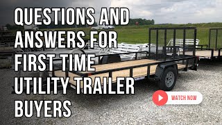 Utility Trailer: Buyers Guide