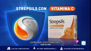 Strepsils con vitamina C anuncio