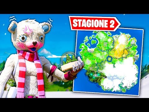 FORTNITE HA SVELATO LA MAPPA DI NATALE DEL CAPITOLO 2!! *Ecco Come Sarà...*