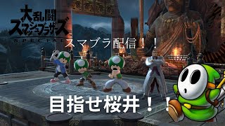 スマブラSP サブキャラ使う配信