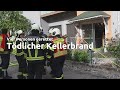 Ein Todesopfer bei Kellerbrand in einem Wohngebäude in Enns