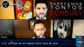 Parecemos Tontos BUNBURY | Cover |  Christianvib Ft Niño Rock | Guitarra
