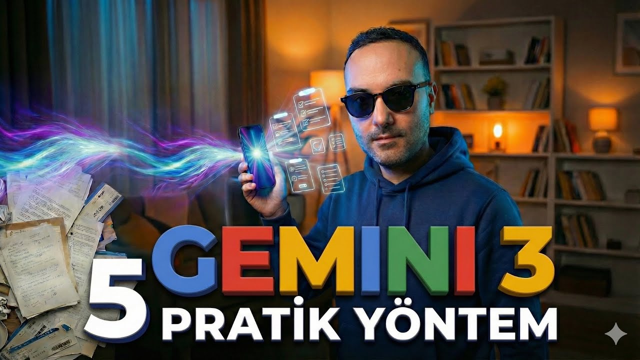 Google Gemini 3 ile Hayatınızı Kolaylaştıracak 5 Pratik Yöntem