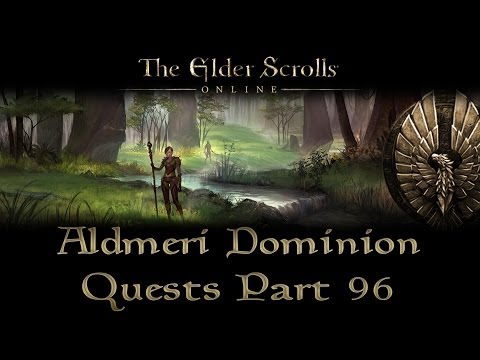 ESO - Aldmeri Dominion Quests - Part 96 - Greenshade Part 11 - The Flower of Youth
