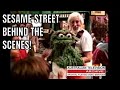 SESAME STREET RARE BEHIND THE SCENES FOOTAGE