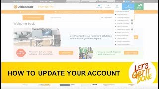 How To Update Your Account Details on OfficeMax Website