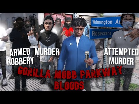 1 Day in the Most Dangerous Hood in East Bompton: Welcome to Gorilla Mobb Parkway Bloods l  Melrose
