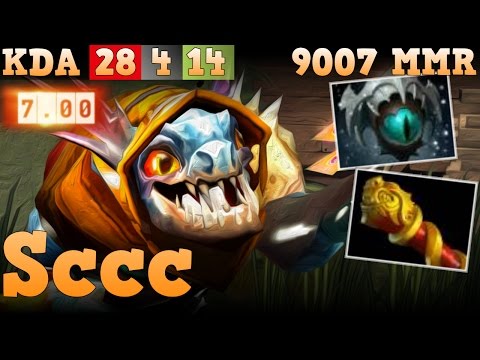 How to play Slark in the new patch 7.00? Sccc Slark full game.