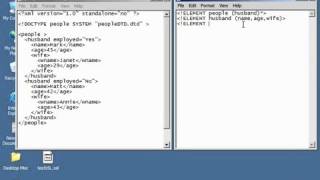 XML Tutorial   27 Creating A DTD Schema