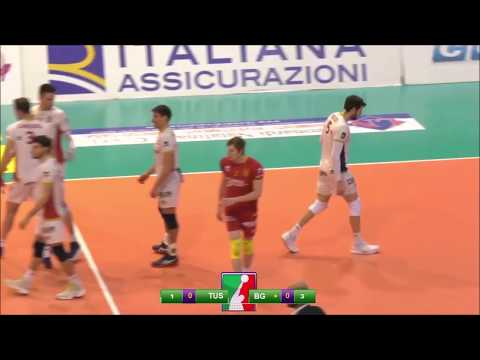 #Pallavolo A2 maschile - Tuscania-Bergamo 3-0: highlights