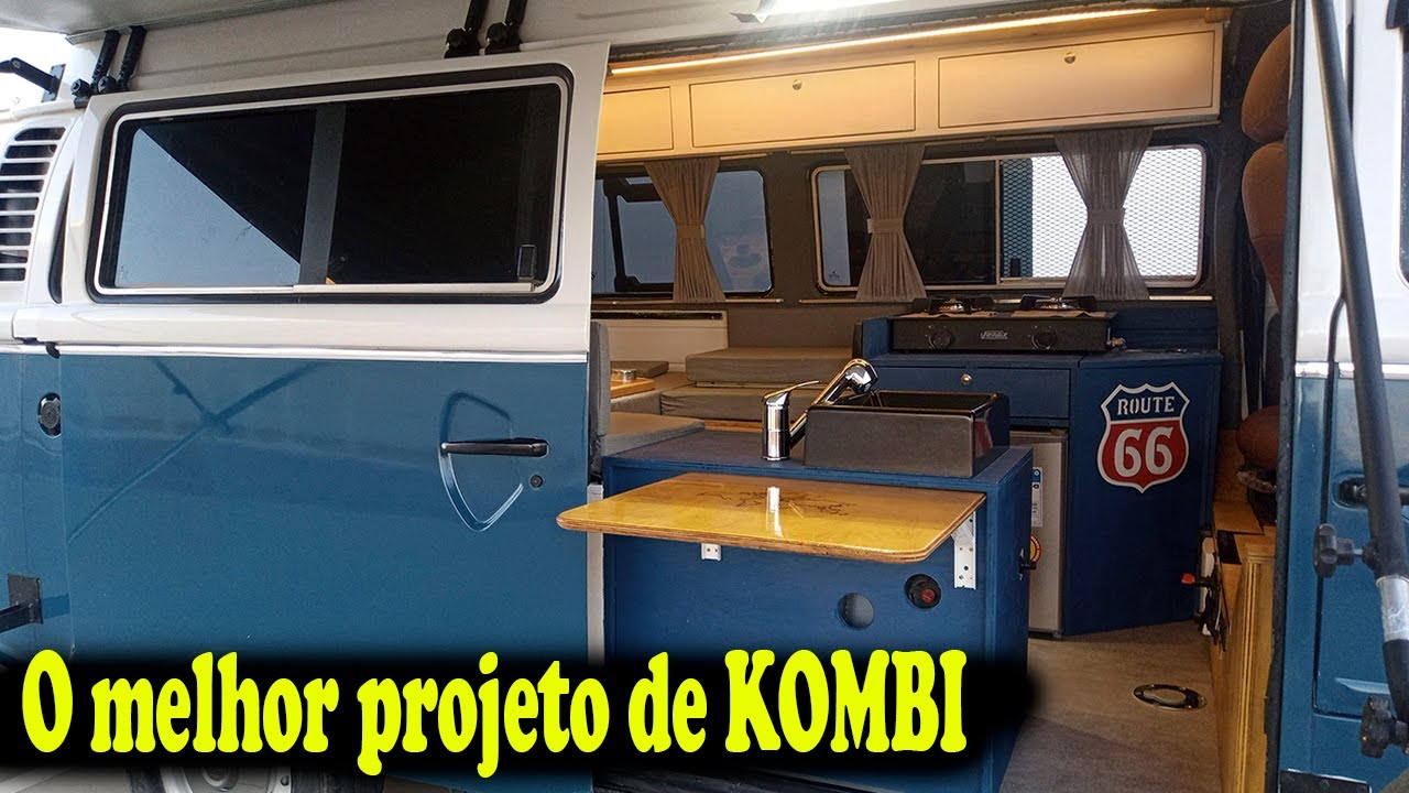 TOUR KOMBI HOME - MONTAGEM ARTESANAL!