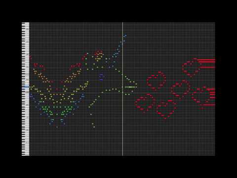 MIDI drawing No. #8 Glorious MIDI Unicorn SYMPHONY - tribute to Andrew Huang  #2