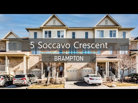 5 Soccavo Crescent, Brampton