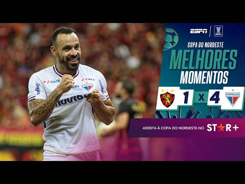 Gols e lances de Sport x Fortaleza