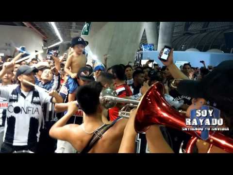 "LA ADICCION RAYADA  LA BANDA MUSICAL MONTERREY VS SANTOS JORNADA 10" Barra: La Adicción • Club: Monterrey • País: México