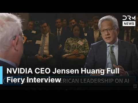NVIDIA CEO Jensen Huang Warns: China May Outperform the U.S. in Tech | Full Interview | AI1G
