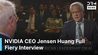NVIDIA CEO Jensen Huang Warns: China May Outperform the U.S. in Tech | Full Interview | AI1G