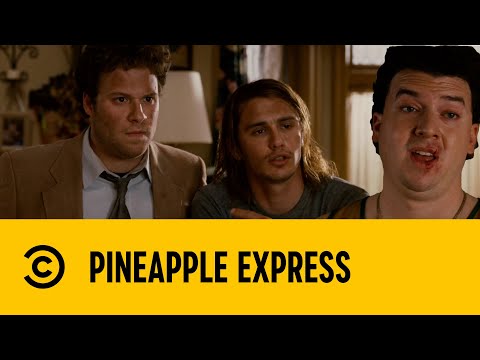 Fighting At Red's House - Pineapple Express | CC Movies